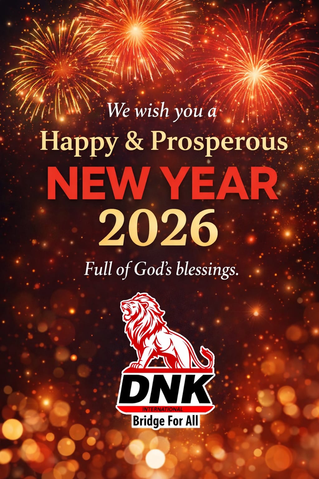 Bridging the Future: A New Year Message from DNK International