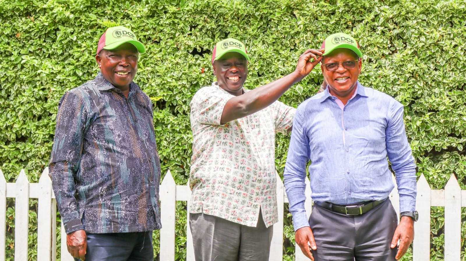 Gachagua Receives Former Othaya MP Mugambi