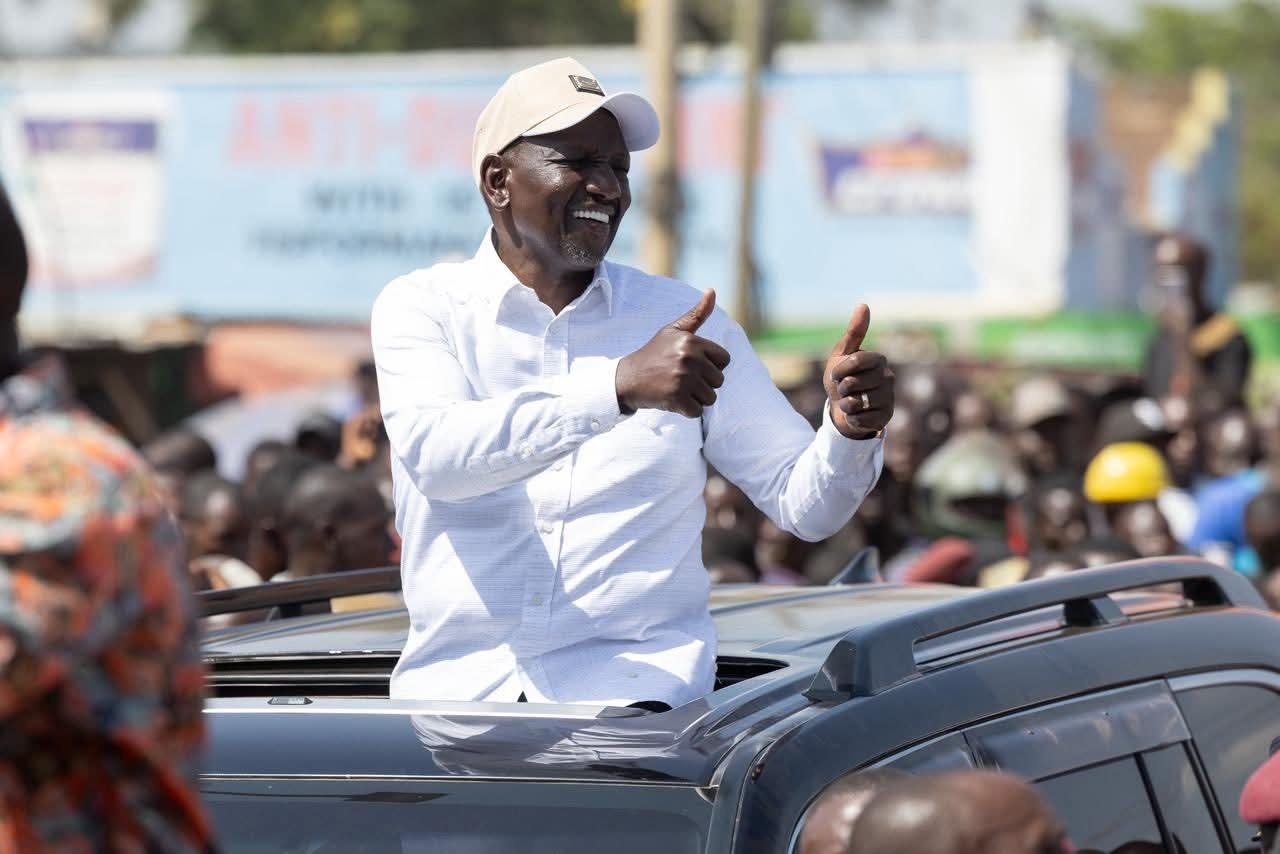 Kisumu Gives President Ruto a Rousing Welcome, as Seen in Pictures