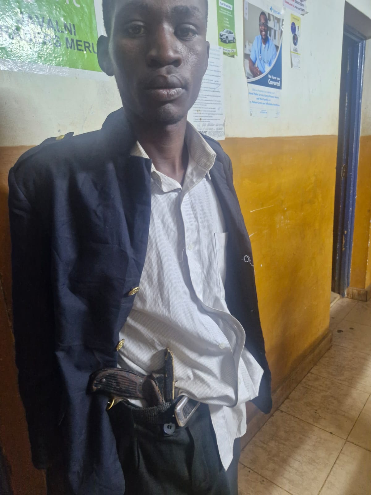 Suspect Arrested With Toy Pistol After Phone Snatching in Meru Town