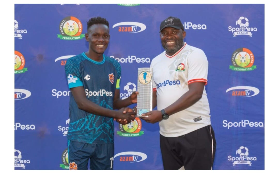 Joe Waithira Crowned SportPesa Player of the year