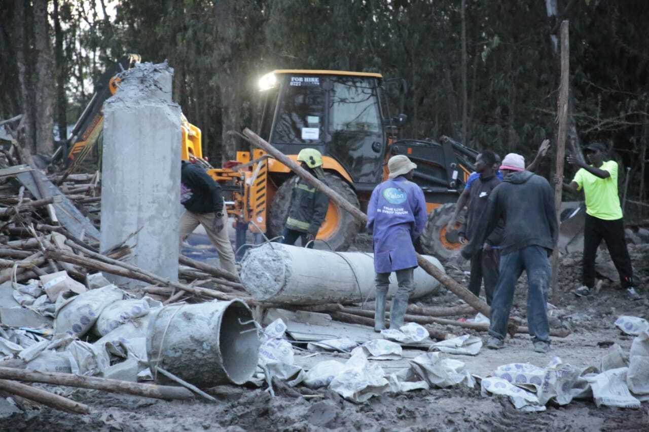 Karen Building Collapse,killed Two Seven Injured