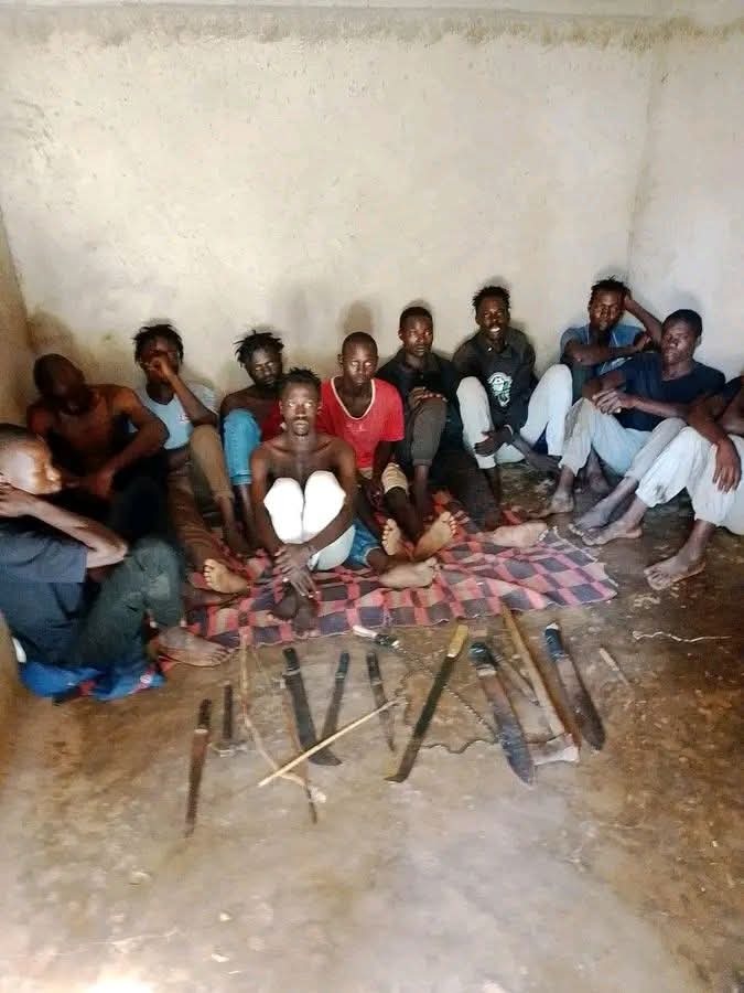 Eleven Mbogi Yaadu Gang Members Arrested in Kiminini Security Sweep