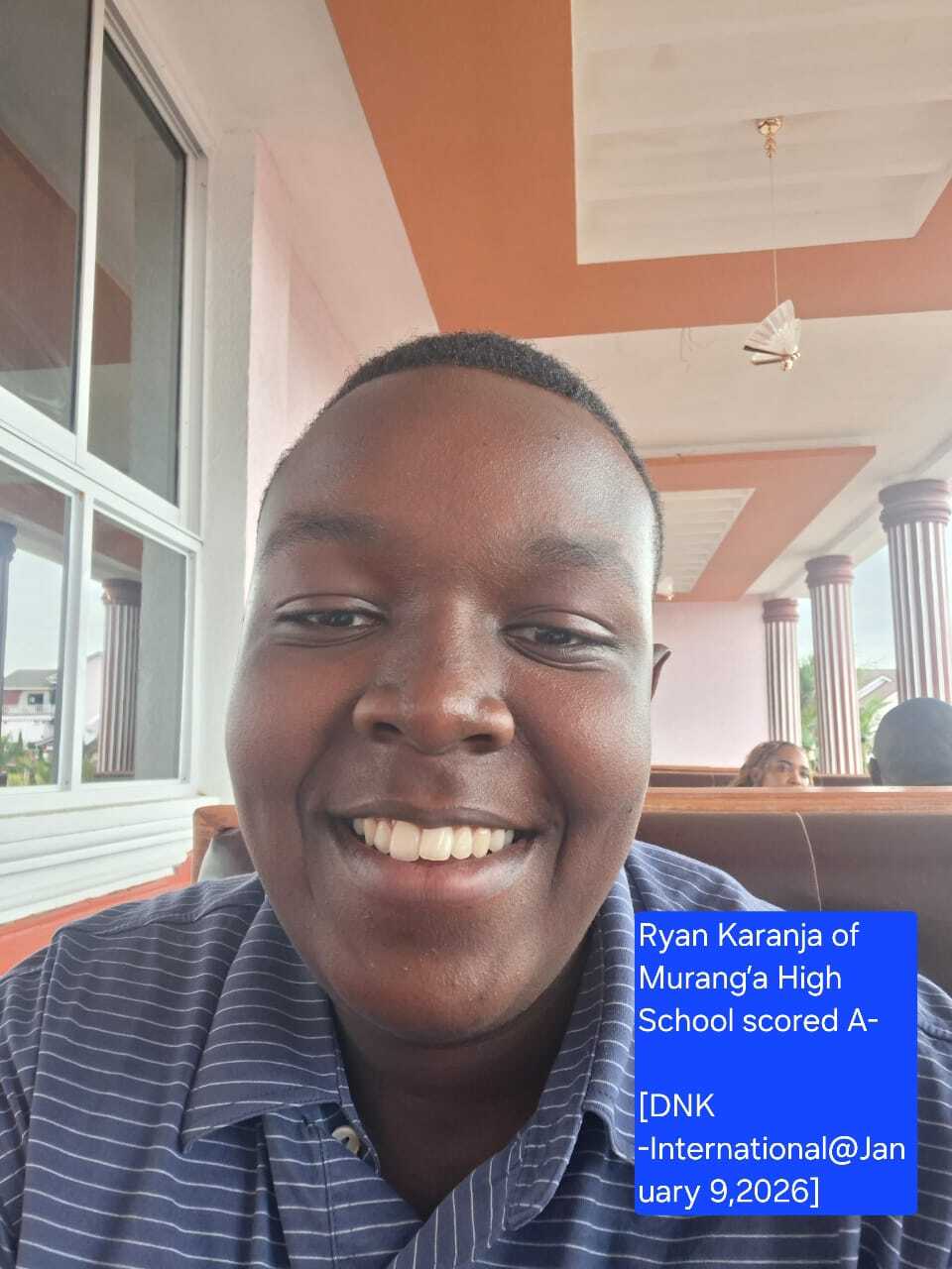 MURANGA HIGH SCHOOL CELEBRATES TOP CANDIDATE