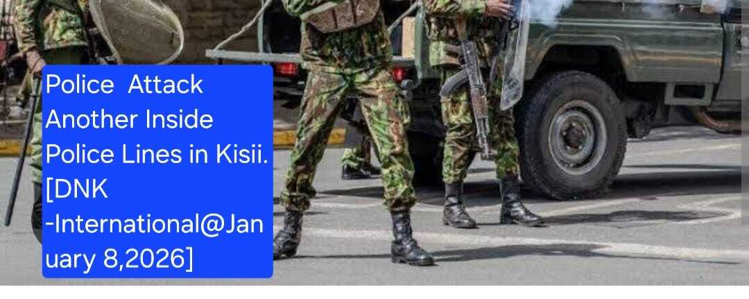 Police Attack Another Inside Police Lines in Kisii
