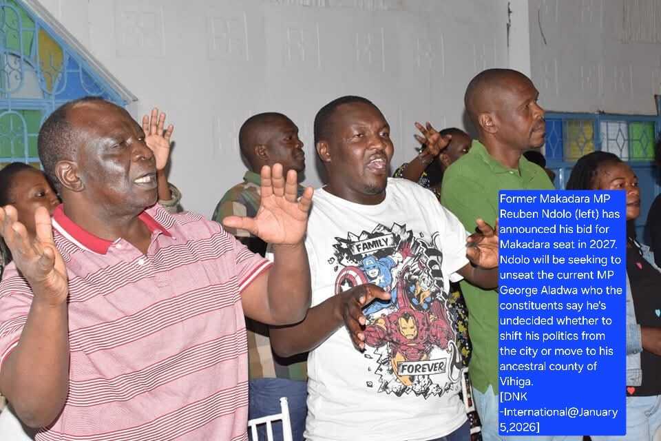 Former Makadara MP Reuben Ndolo Declares 2027 Bid to Reclaim Seat