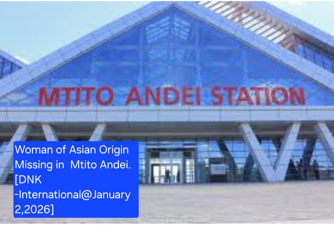 Woman of Asian Origin Missing in Mtito Andei