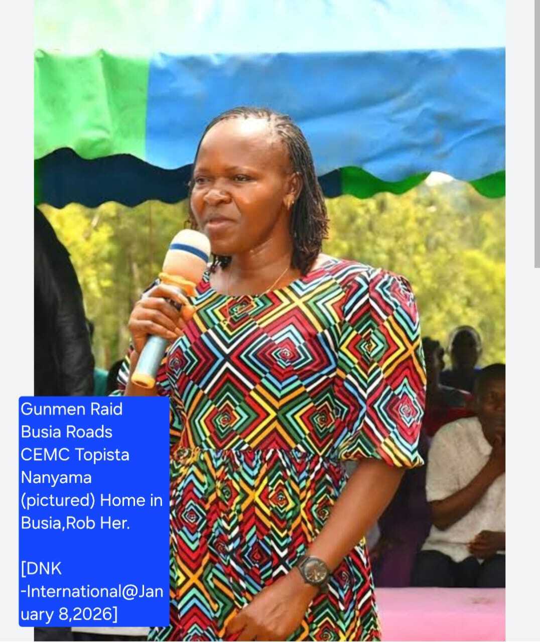 Gunmen Raid CEMC Topista Home in Busia