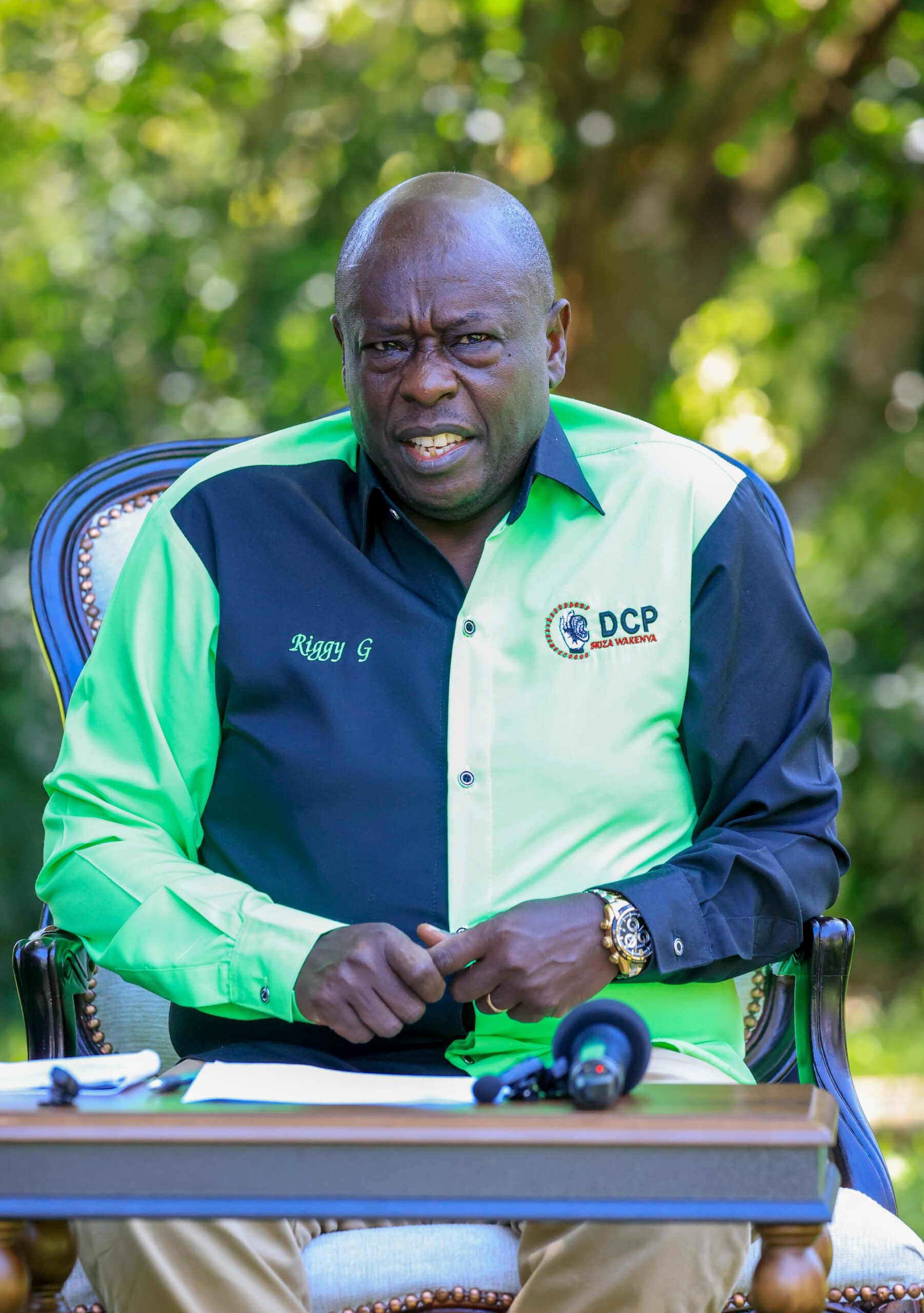 Gachagua Accuses Government of Attacking Church Service After Police Lob Teargas in Othaya