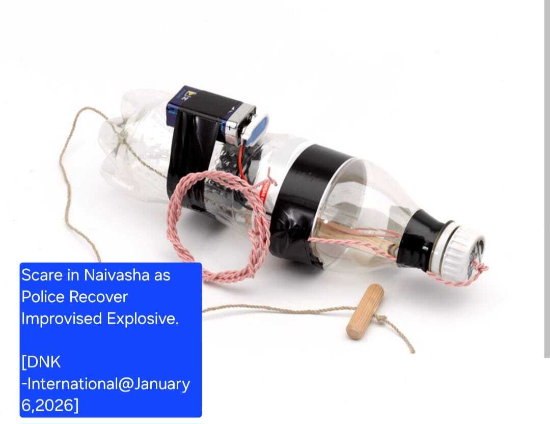 Scare in Naivasha as Police Recover Improvised Explosive