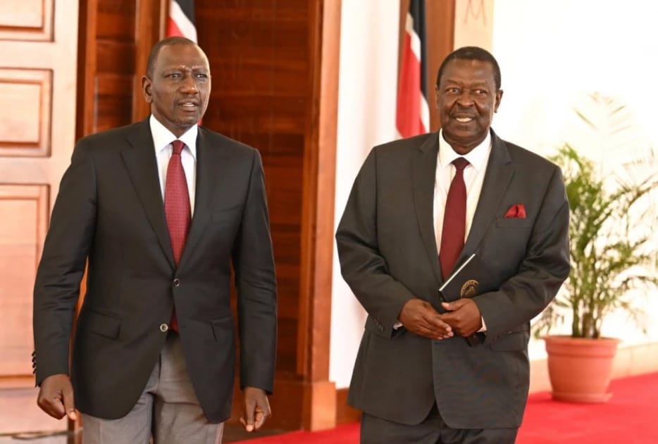 Blow to President William Ruto and PCS Musalia Mudavadi ascourt nullifies the ANC-UDA merger