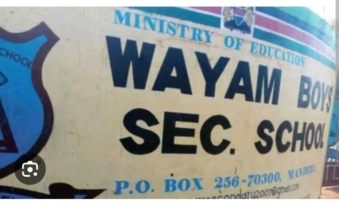 Fire Guts Wayam Secondary School Dormitory