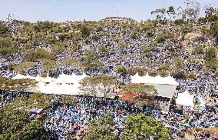 Probox Van Vanishes During Church Pilgrimage at Komarock Shrine
