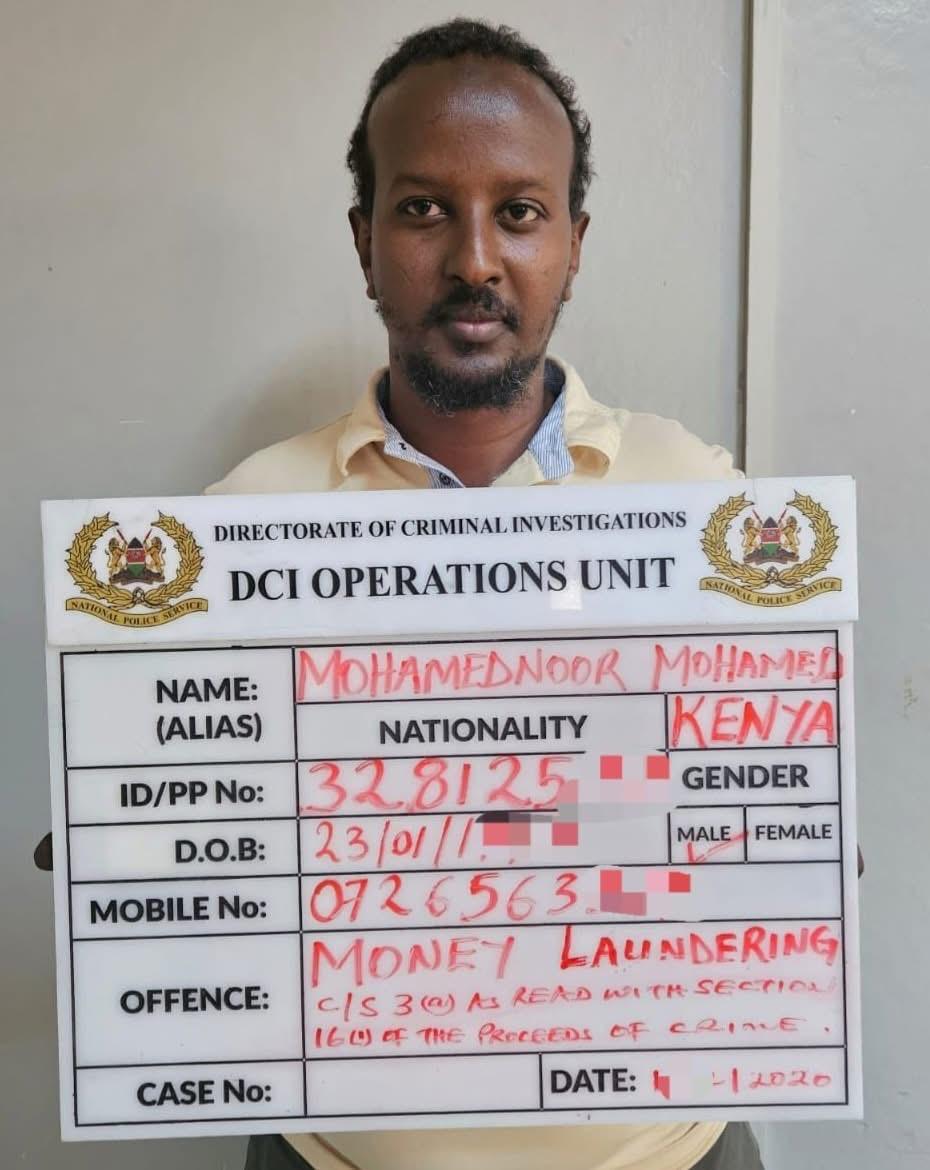 SECOND MONEY LAUNDERING SUSPECT NETTED IN NAIROBI GOLD SCAM PROBE