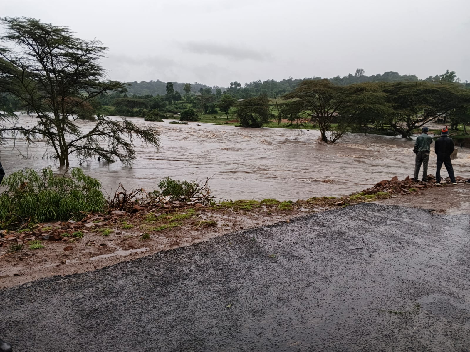 Mogor Bridge Washed Away