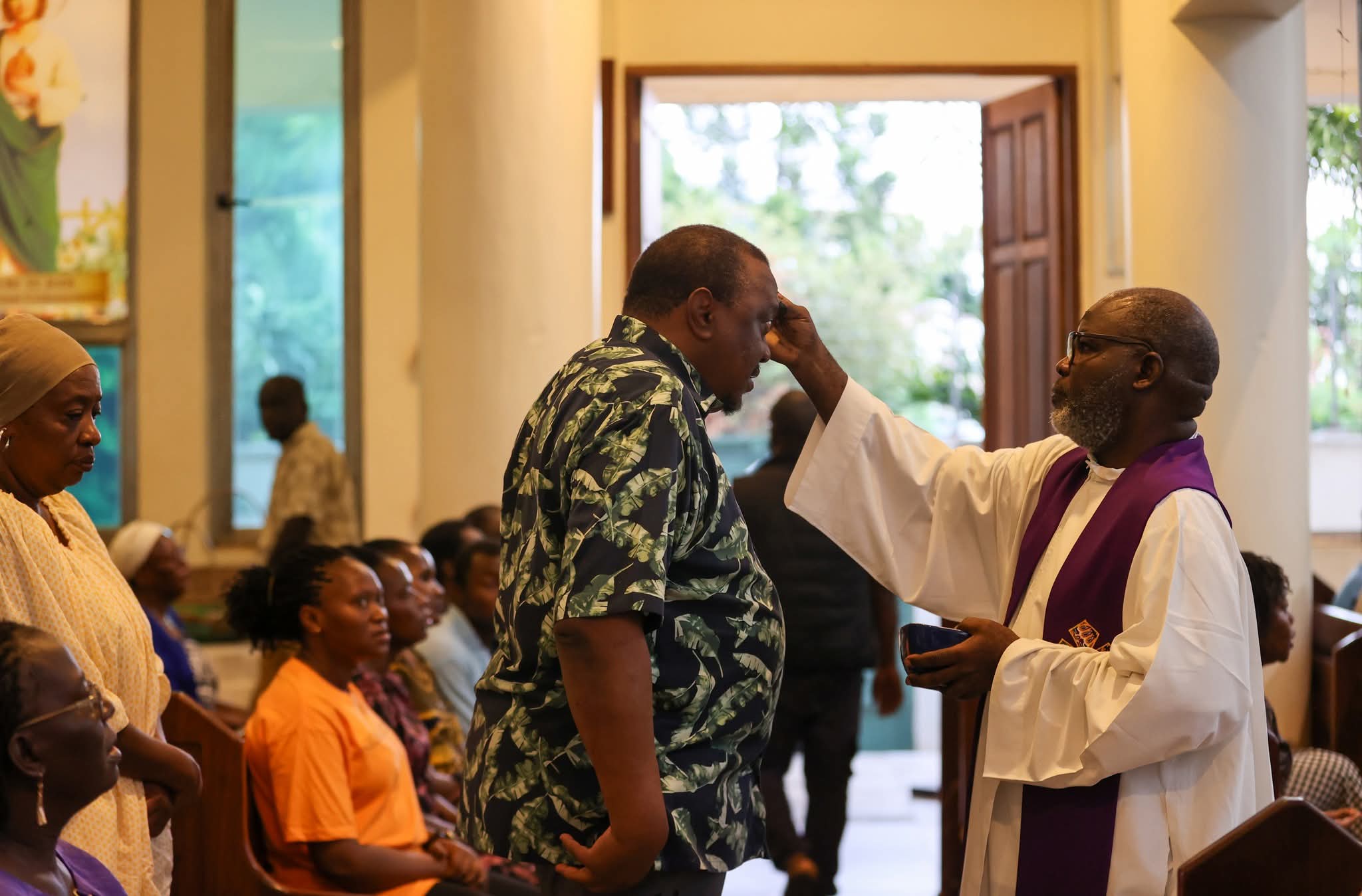 Kenyatta Marks Ash Wednesday, Wishes Muslims a Blessed Ramadhan