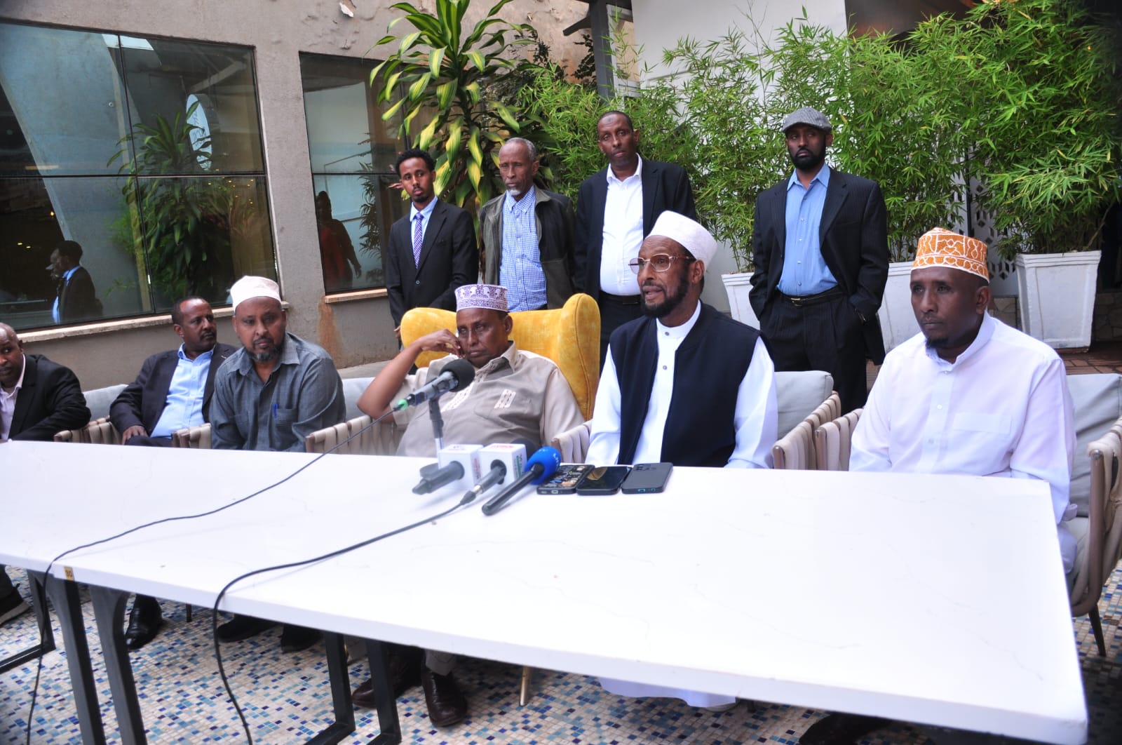 PUBLIC APOLOGY AND STATEMENT AT REGIS HOTEL