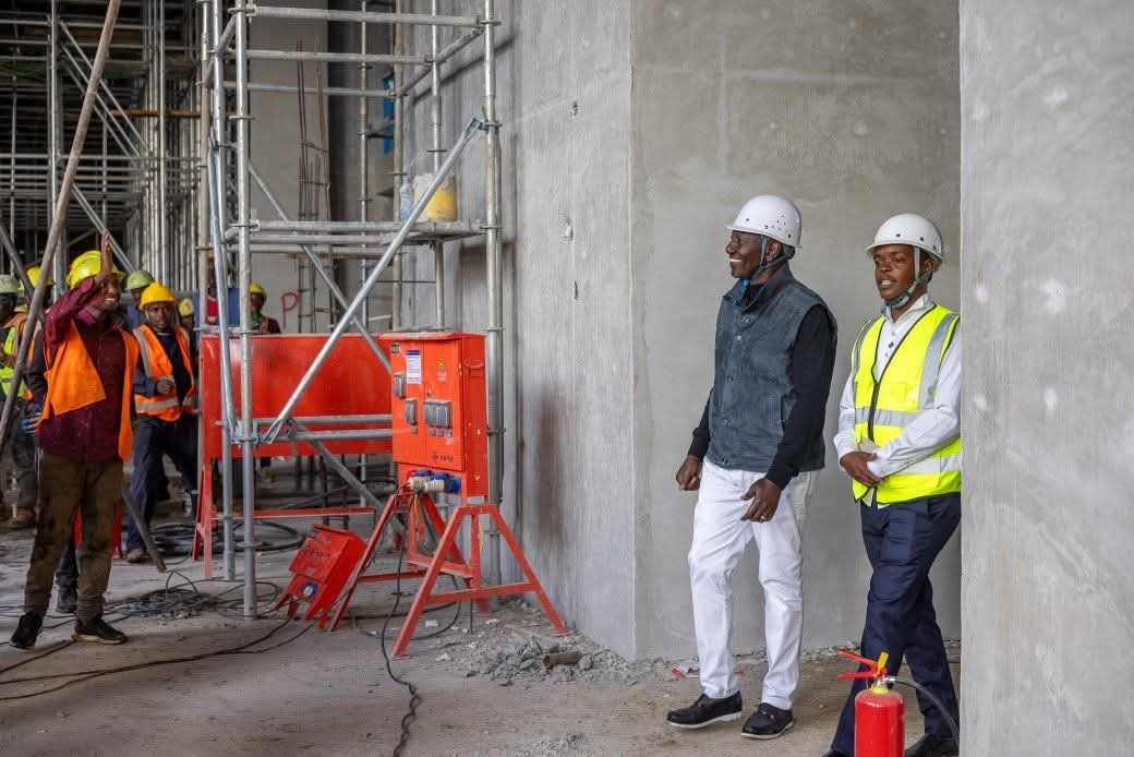 Ruto inspects Bomas of Kenya