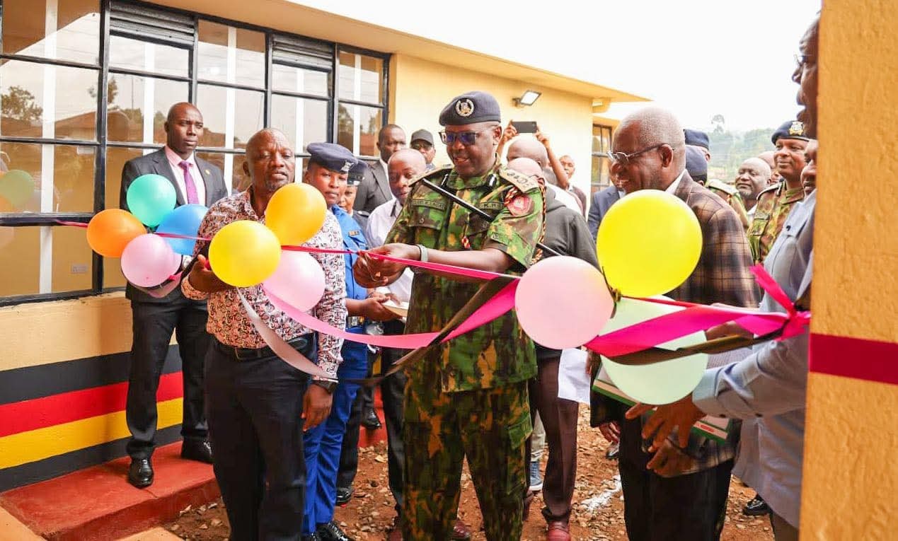 DIG Eliud Lagat officially opens Igare police station
