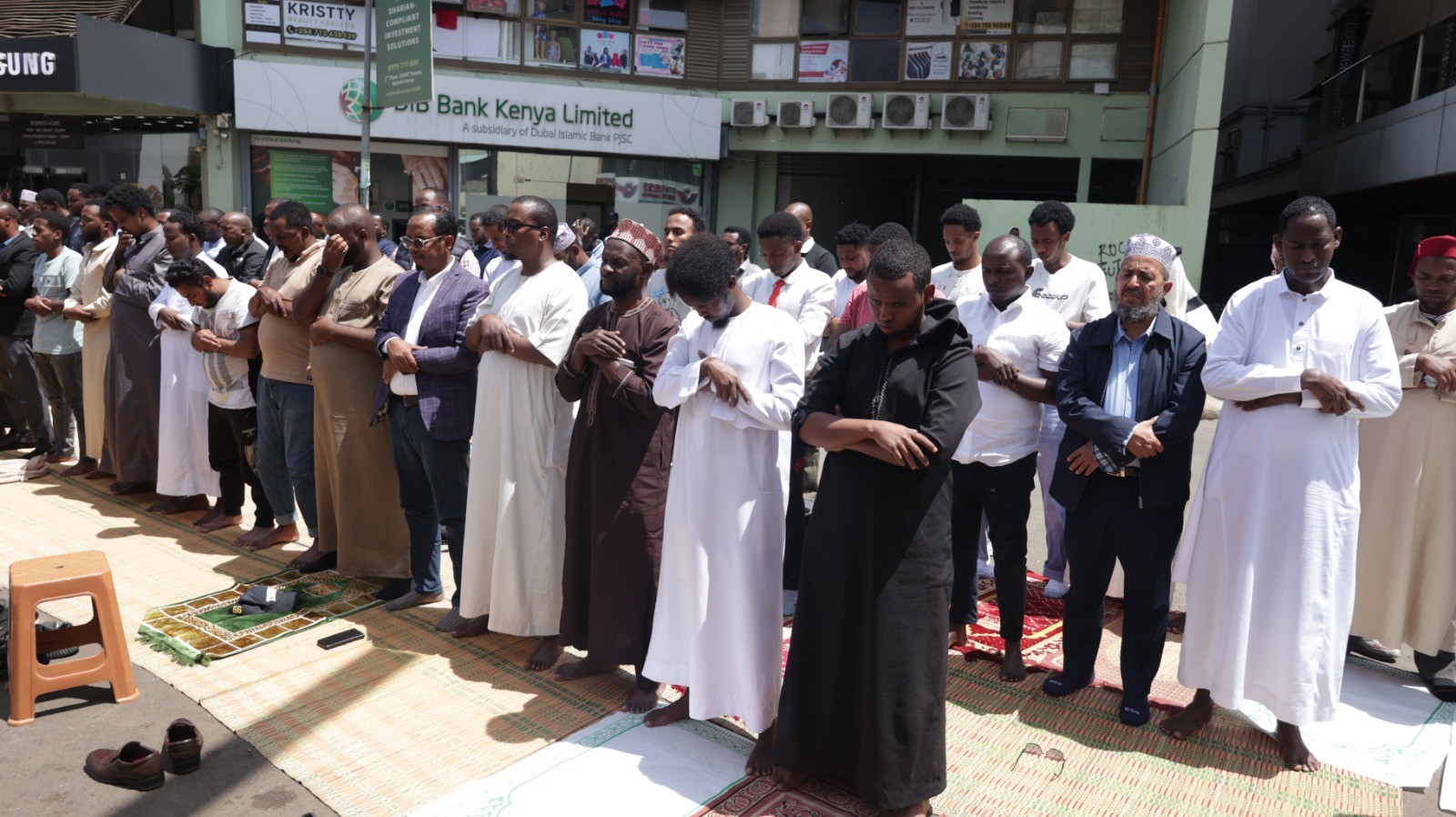 First prayers after commencement of fasting