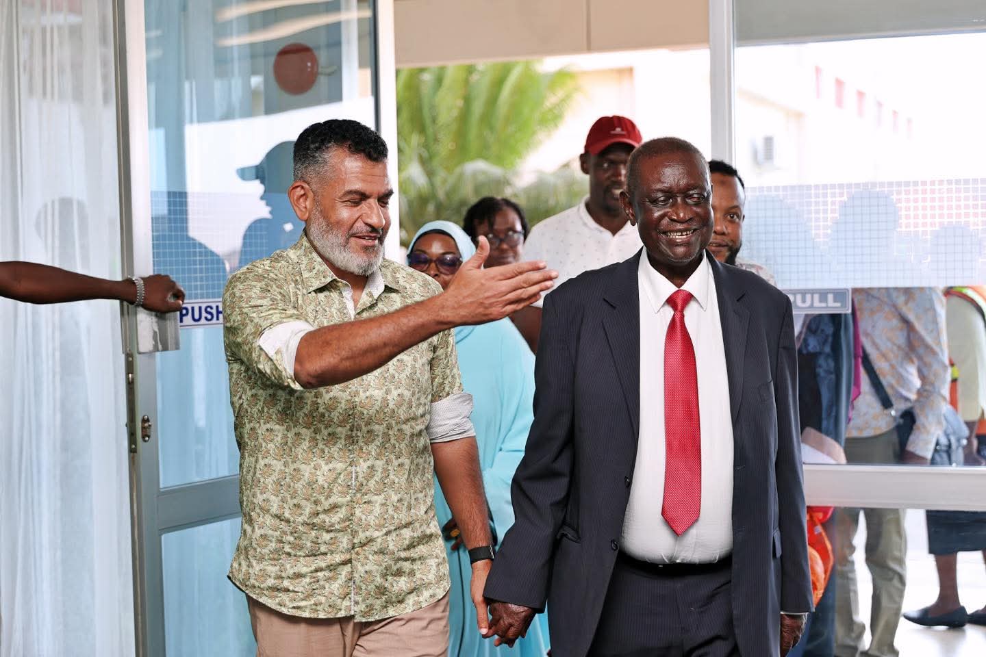 Oburu in Mombasa for ODM NEC Meeting