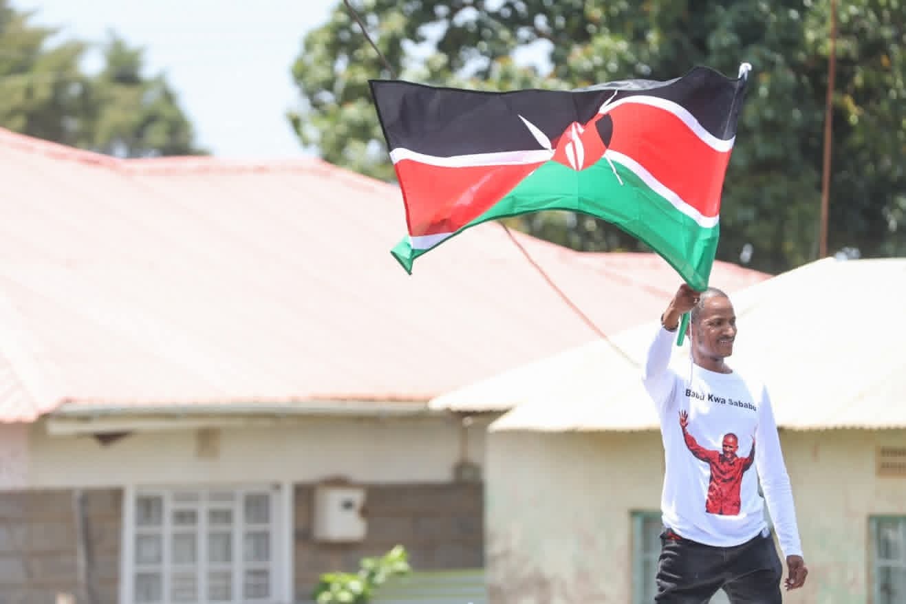 ODM wing of SG Edwin Sifuna Rally in Kakamega