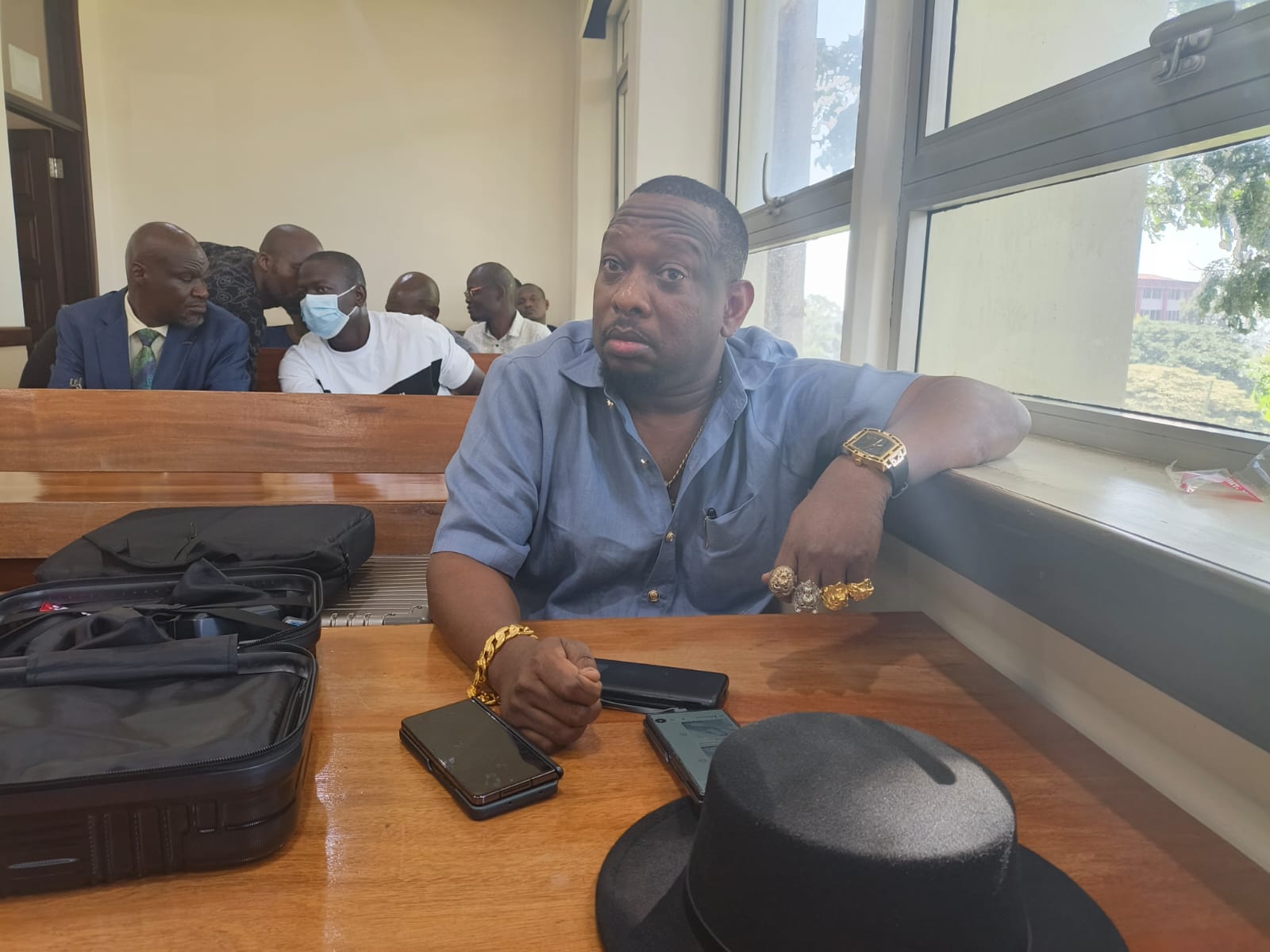 Former Nairobi Governor Mike Sonko has moved to booster his defence
