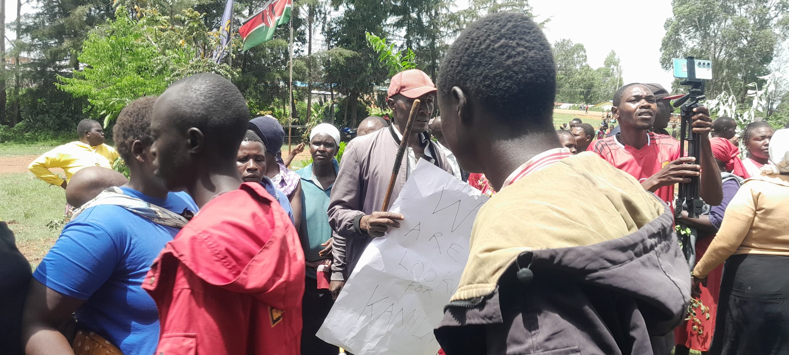 Missing activist,residents demand answers of his whereabouts