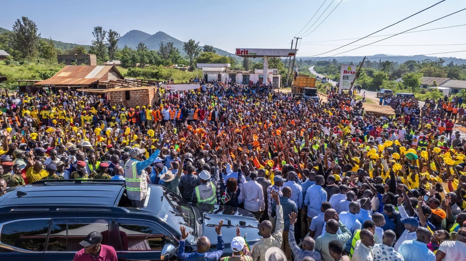 Two-Term Slogans Dominate the Air as Ruto Tours Busia