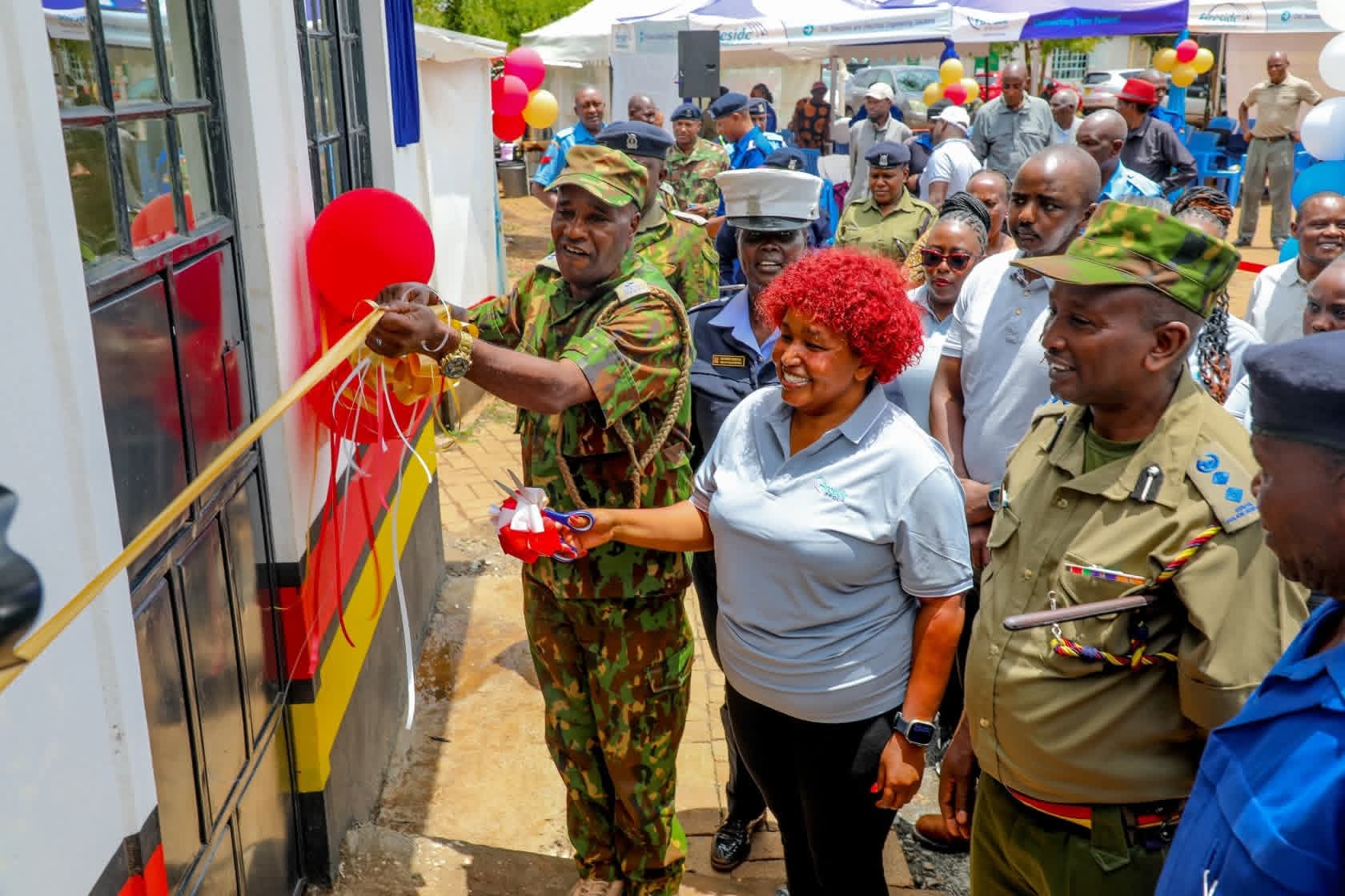 Fireside partners with police to construct administration block at Kingeero police station