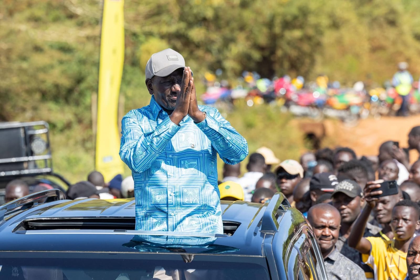 Ruto Commissions Electricity Project, Lays Foundation for Modern Market in Kakamega