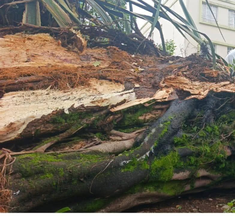 Storm Damages Police Houses in Emurua Dikirr