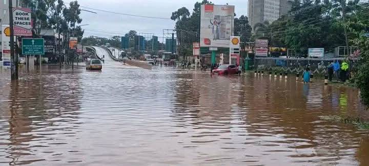 Heavy Rain Causes Havoc in Nairobi, Triggers Flooding