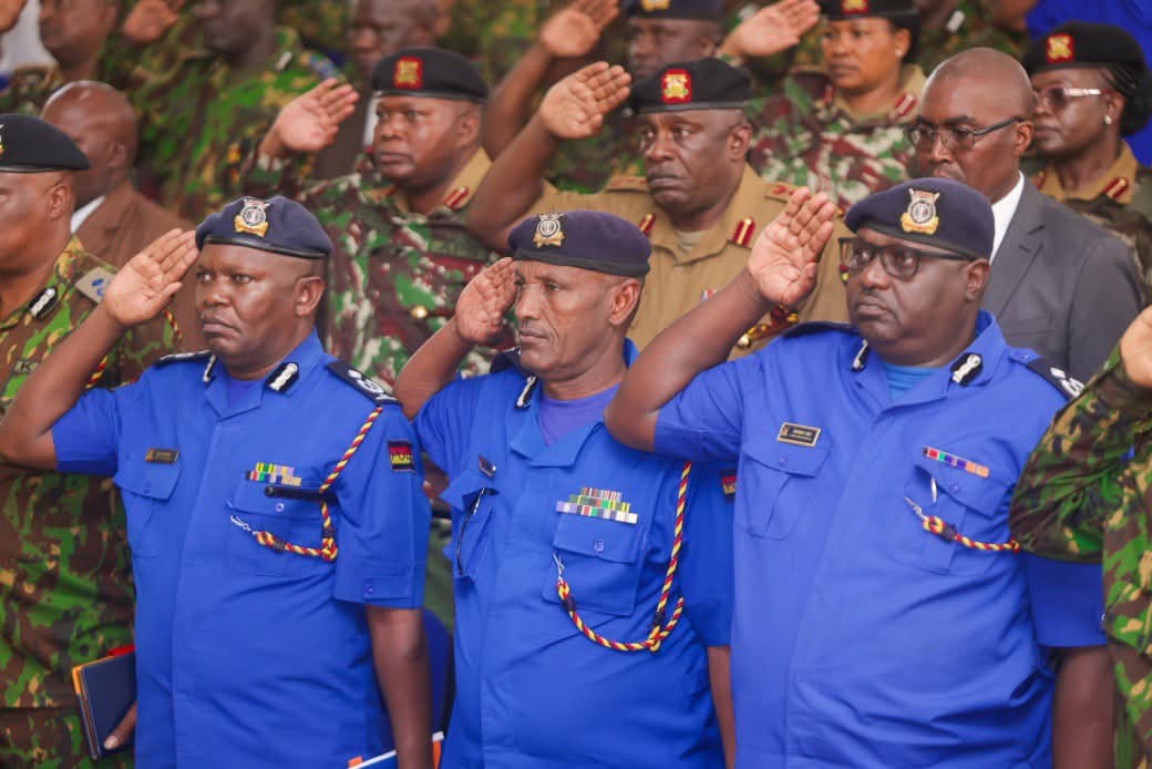 Kanja opens County Commanders conference