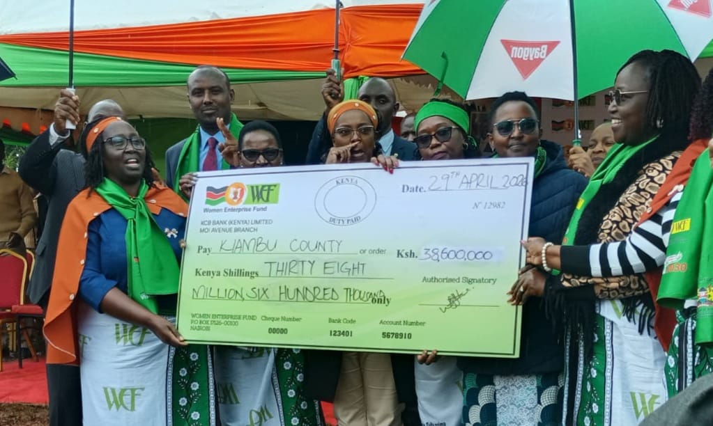 Kiambu Women Groups Receive Sh 38.6 Million Women Enterprise Fund