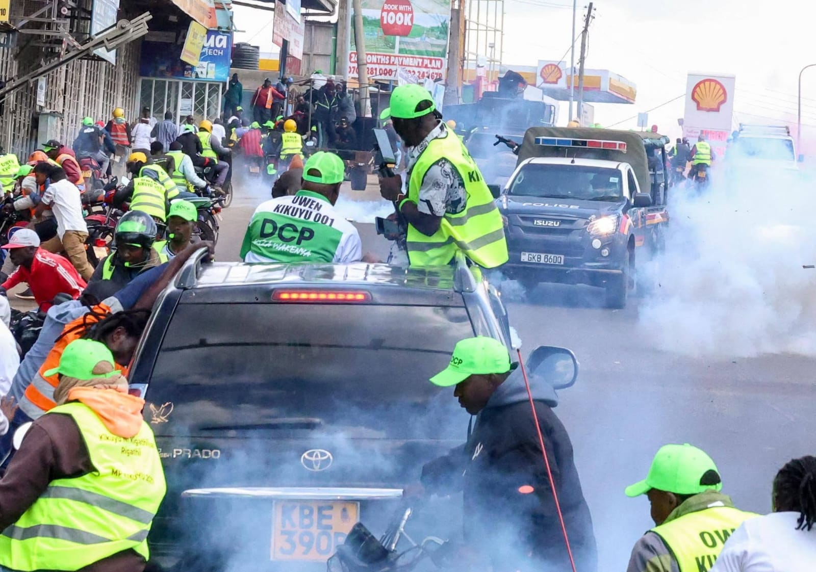 Five charged with Kikuyu DCP rally disruption