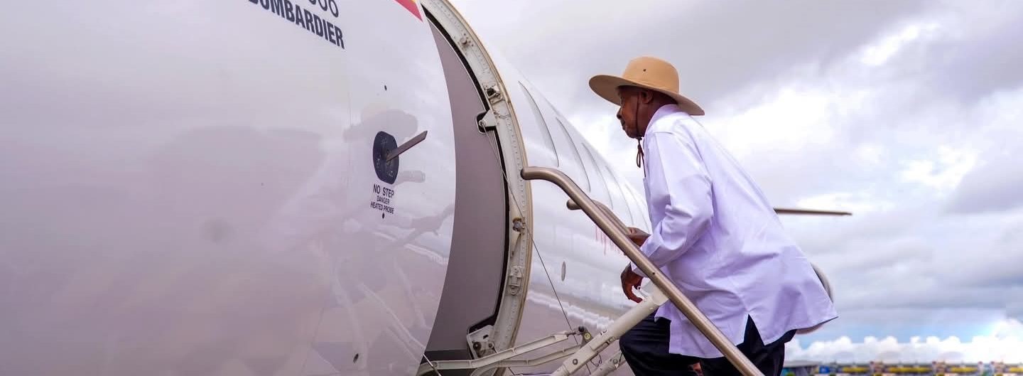 Museveni jets in the country for summit