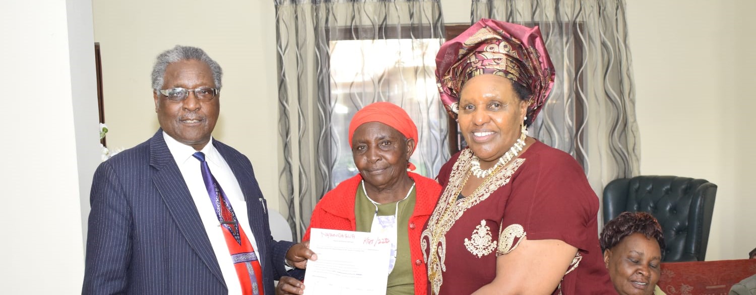 John Ngumo,MauMau Veterans Nyandarua county chair dies