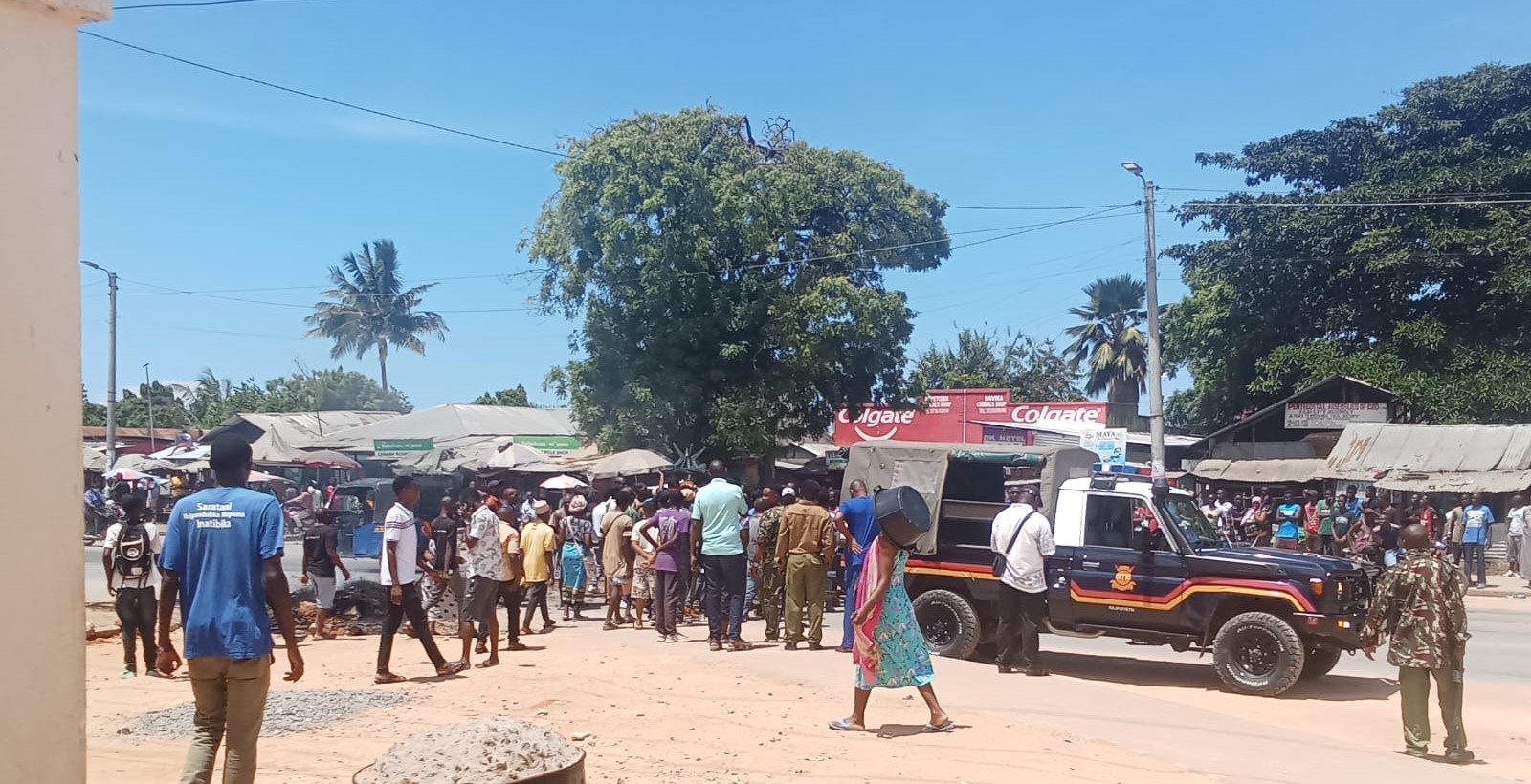 Tension at Pwani University as suspected goons disrupt road works