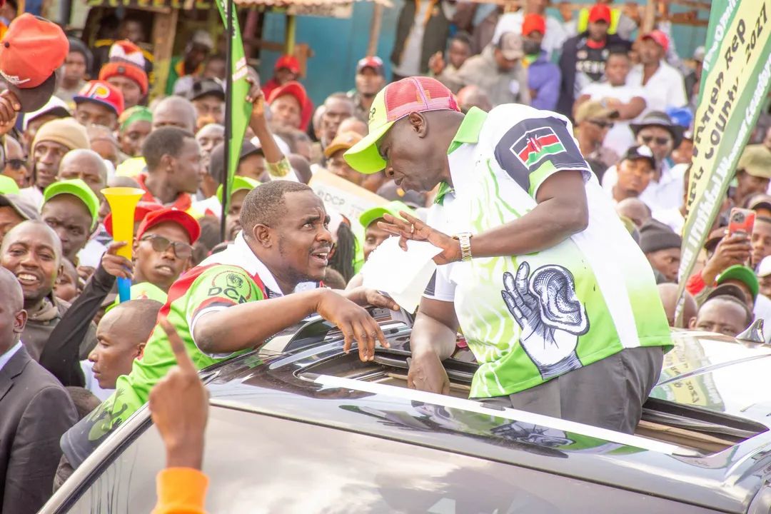 Gachagua in Murang’a,Maragua:Calls for voting out Ruto