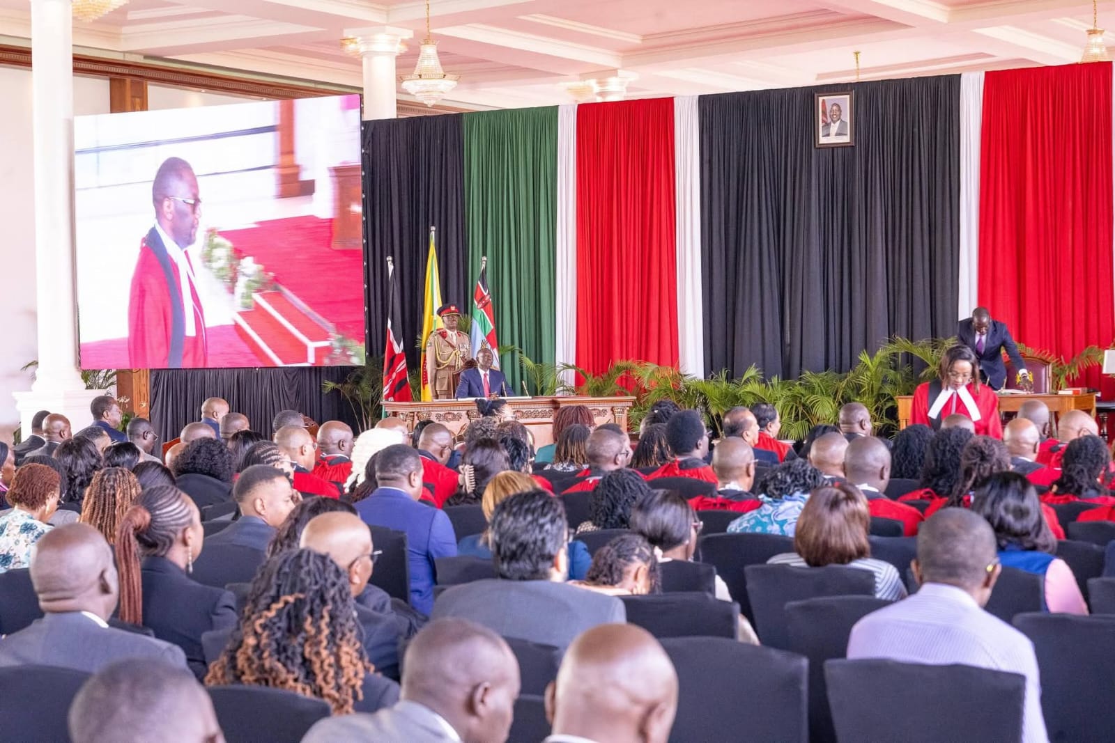 Ruto witness swearing in of 37 new Judges