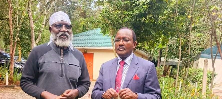 Wajackoyah visits Kalonzo at his residence