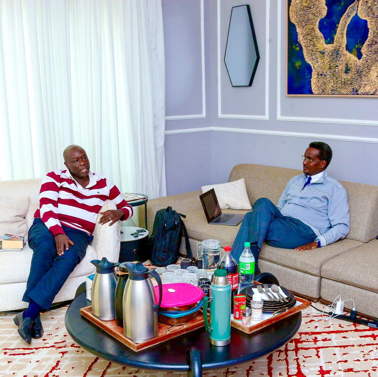 What Rigathi and Fazul discussed