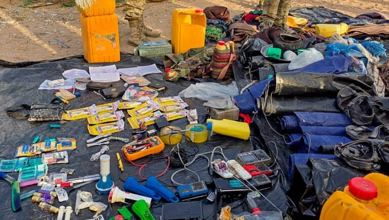 AlShabaab camp dismantled in Qanjars