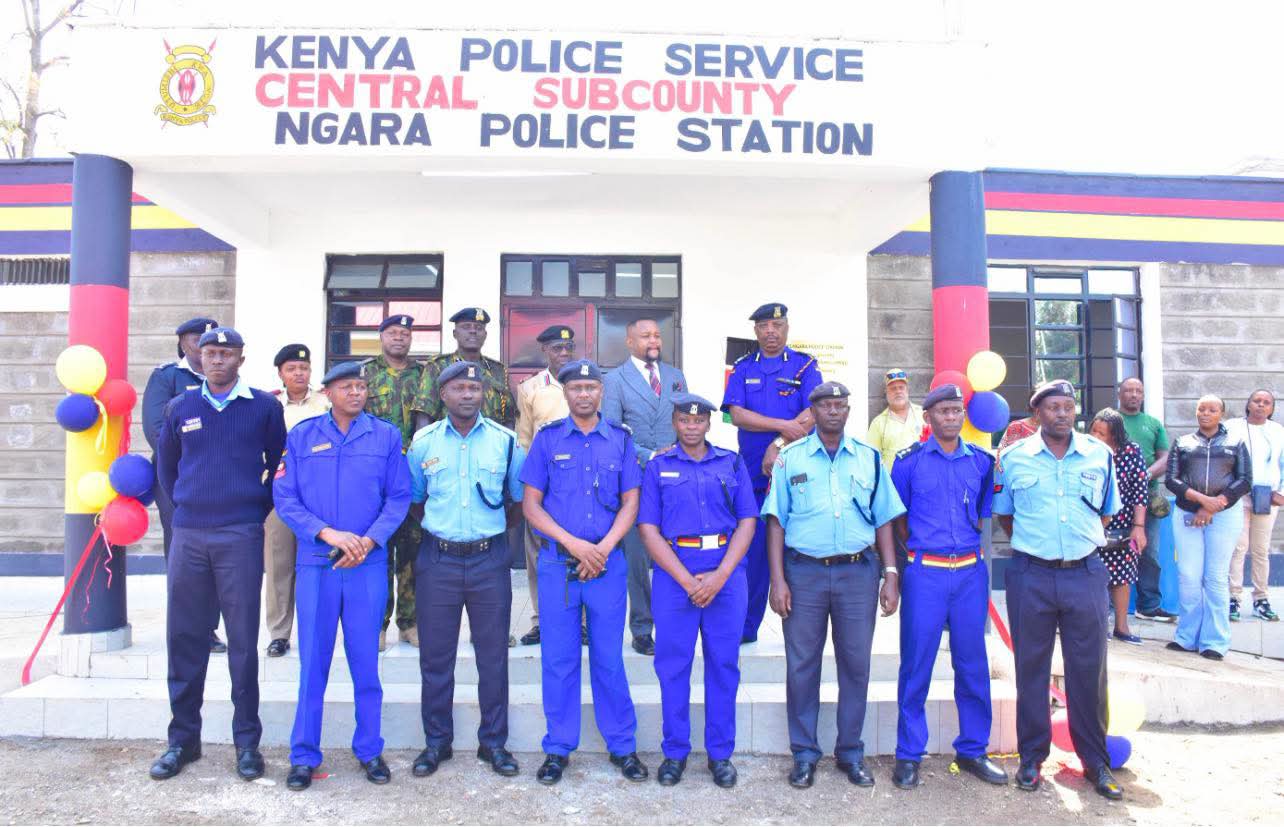 New Ngara Police Station Officially Opened