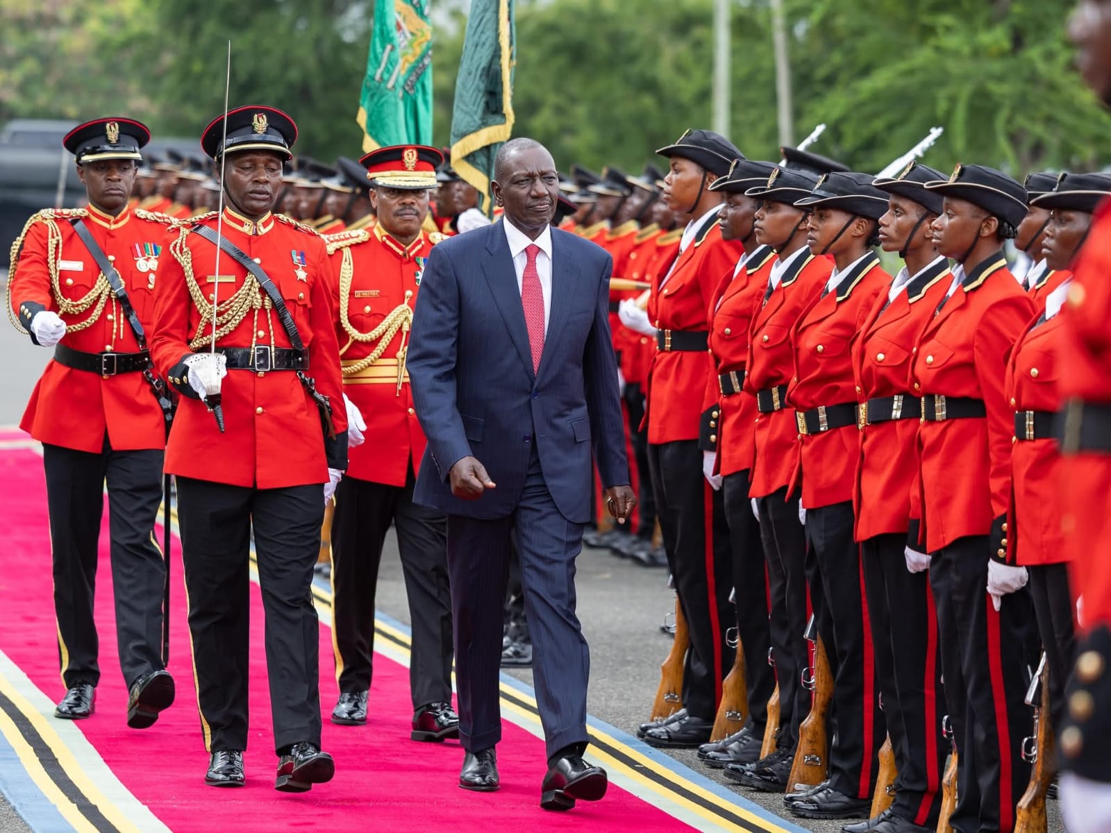 Ruto begins two days tour of Tanzania