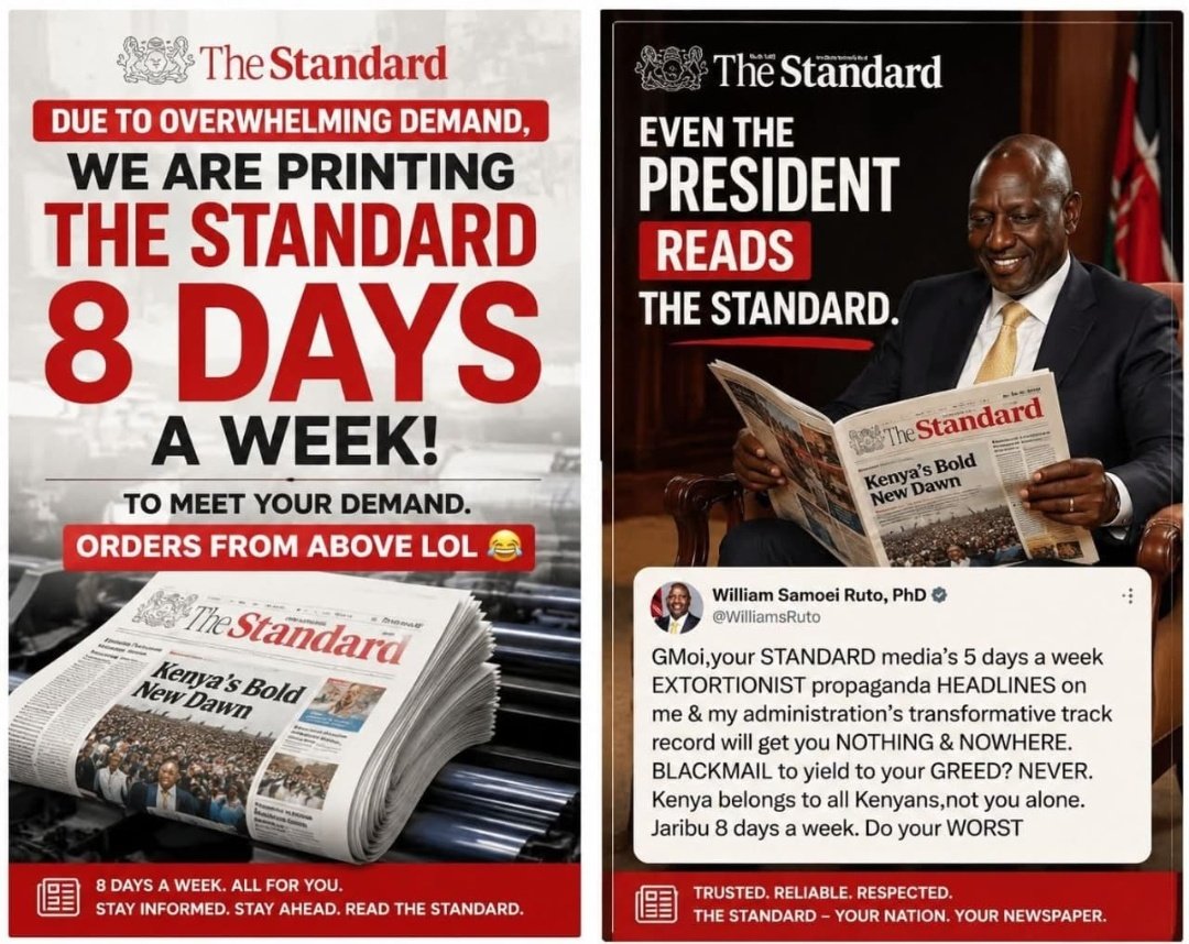 Ruto-SG Spat-Is Communication Team Sleeping on The Job