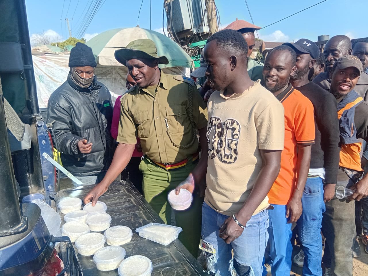 Dagoretti Chooses Dialogue as Police and Youths Share a Meal During Gen Z Anniversary