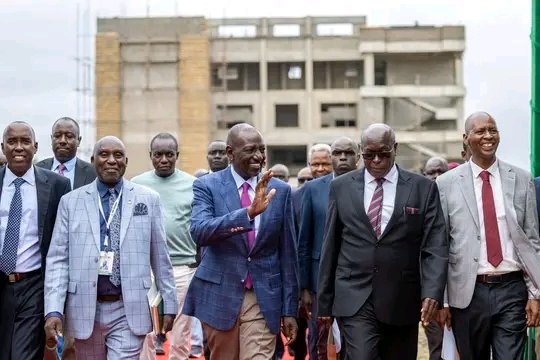 President Ruto Attends Sunday Service at Nkarusha SDA Church
