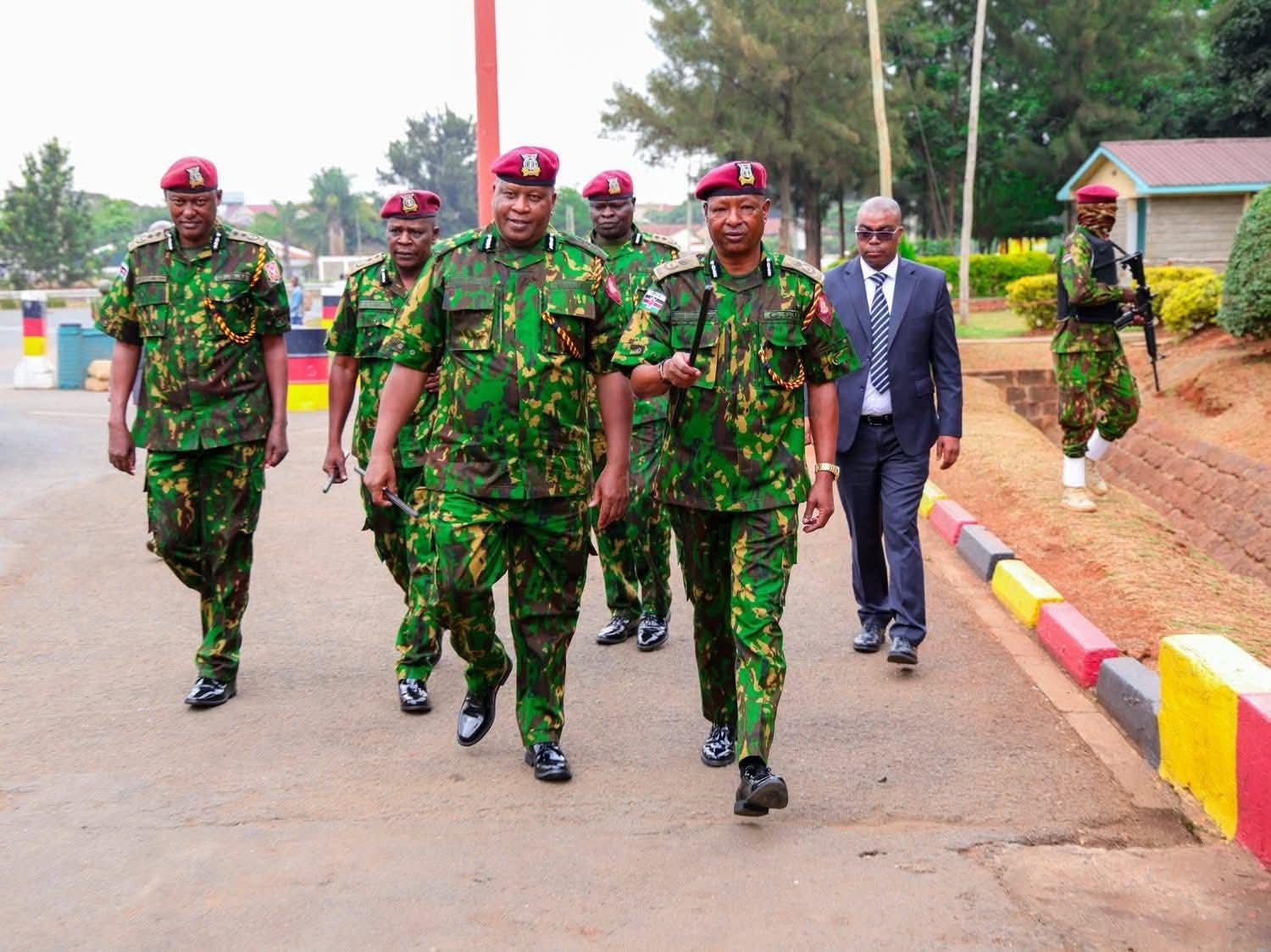 Tonui Takes Over Officially as GSU Commandant